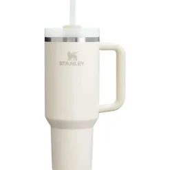 Stanley - Quencher H2.0 FlowState Copo térmico de aço inoxidável com isolamento a vácuo, 40 oz, creme Outlet