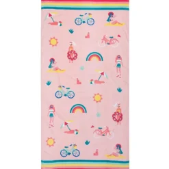 Stephen Joseph - Beach And Bath Towels Beach Day Online