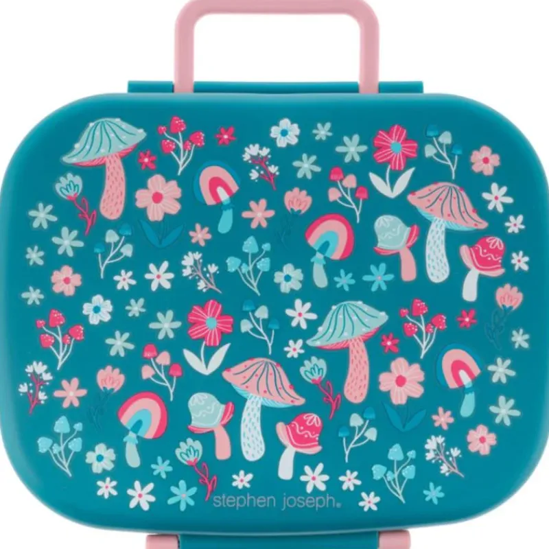 stephen_joseph__bento_box_SKU4HrjscXz_0.webp Stephen Joseph - Bento Box With Removable Tray Mushroom Fashion