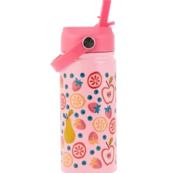 Stephen Joseph - Insulated Stainless Steel Bottle With Handle Fruit Hot