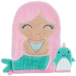 Stephen Joseph - luva de banho com fantoche de dedo, sereia Fashion
