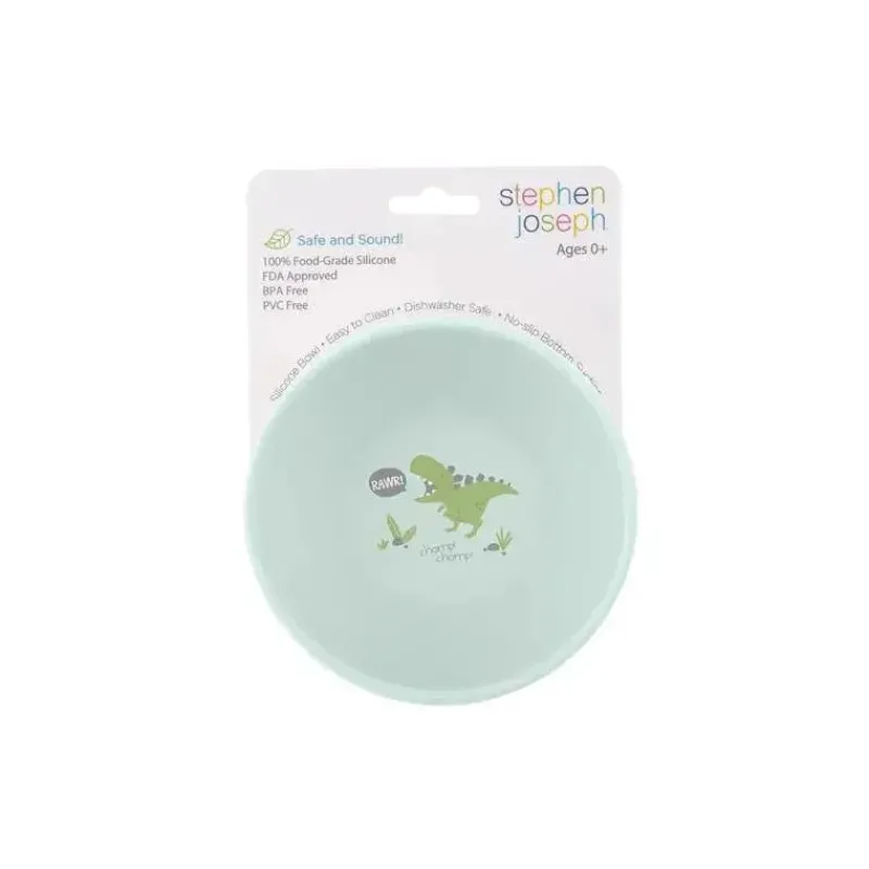 stephen_joseph__tigelas_d_SKUyCoRIbQU_2.webp Stephen Joseph - Tigelas de Silicone, Dino Clearance