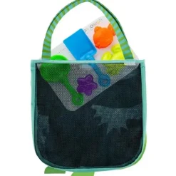 Stephen Joseph - Totes de praia e conjunto de brinquedos de areia, Dino Pirate New