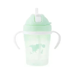 Stephen Joseph Sippy Cups para crianças com palha, Dino Hot