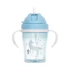 Stephen Joseph Sippy Cups para crianças com palha, unicórnio Hot