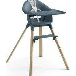 Stokke - Cadeira alta Clikk, Azul Fiorde Discount