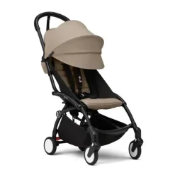 Stokke - Carrinho Yoyo³ Preto Pacote 6+, Taupe Hot