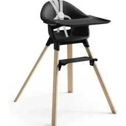 Stokke - Clikk Cadeira Alta, Preto Natural Outlet