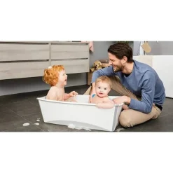 Stokke - Flexi Bath X-Large, Branco Cinza Online