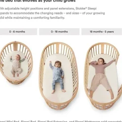 Stokke - Haste para cortinas Sleepi, natural Fashion