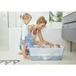 Stokke - Pacote Flexi Banheira Extra Grande, Azul Oceano Sale