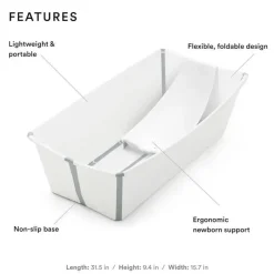 Stokke - Pacote Flexi Banheira Extra Grande, Branco Sale