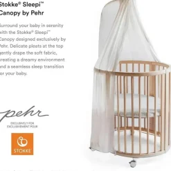 Stokke - Sleepi Canopy de Pehr, cinza Fashion