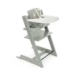 Stokke - Tripp Trapp® High Chair², Cushion And Tray, Glacier Green New