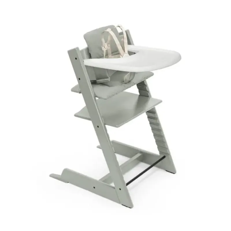 stokke__tripp_trapp_high__SKU0GbcbrfN_0.webp Stokke - Tripp Trapp® High Chair², Cushion And Tray, Glacier Green New