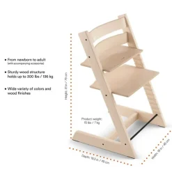 Stokke - Tripp Trapp® High Chair², Natural Clearance