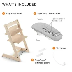 Stokke - Tripp Trapp® Natural W Newborn Natural Fashion