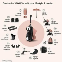 Stokke - Yoyo 0+ Newborn Pack, Ginger Best