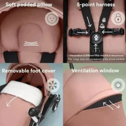 Stokke - Yoyo 0+ Newborn Pack, Ginger Best