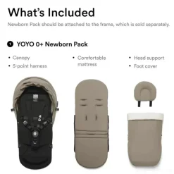 Stokke - Yoyo 0+ Newborn Pack, Taupe Online