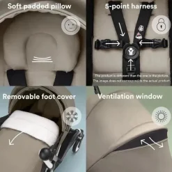 Stokke - Yoyo 0+ Newborn Pack, Taupe Online
