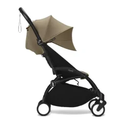 Stokke - Yoyo³ Carrinho de Bebê Preto Pacote 6+, Toffee New