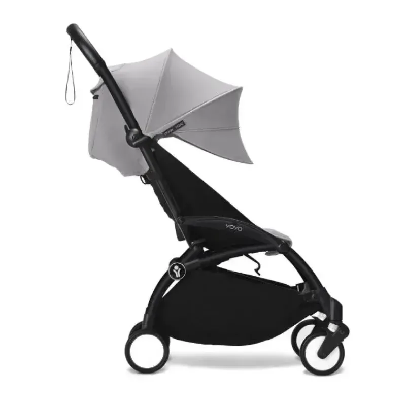 stokke__yoyo_carrinho_de__SKUdWnmHz1I_2.webp Stokke - Yoyo³ Carrinho de Bebê Preto Pacote 6+, Stone New
