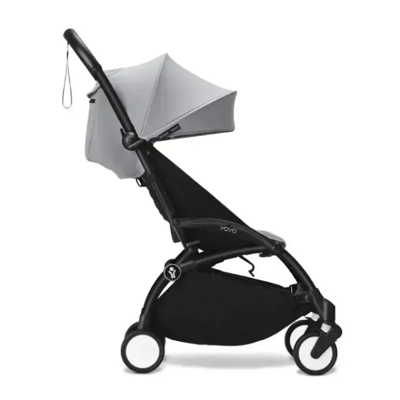 stokke__yoyo_carrinho_de__SKUdWnmHz1I_4.webp Stokke - Yoyo³ Carrinho de Bebê Preto Pacote 6+, Stone New