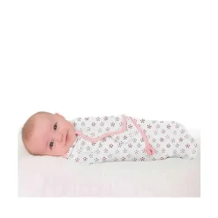 Summer Infant - Swaddleme Original Swaddle 5-Pk, Floral Girl (pequeno) New
