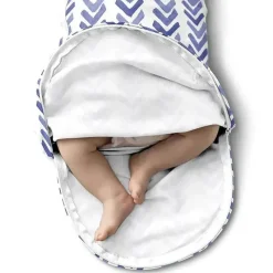 Summer Infant Luxe Easy Change 2 Pk Swaddle Água Indigo S/M Sale
