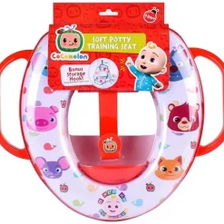 Sunny Days Entertainment,LLC Sunny Days - assento de treinamento Cocomelon Soft Potty, vermelho New