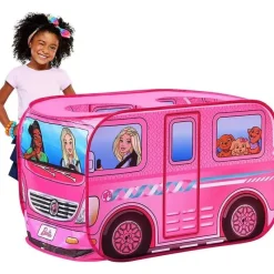 Sunny Days Entertainment,LLC Sunny Days - Barbie Dream Camper Play Tenda Pop Up Rosa Sale