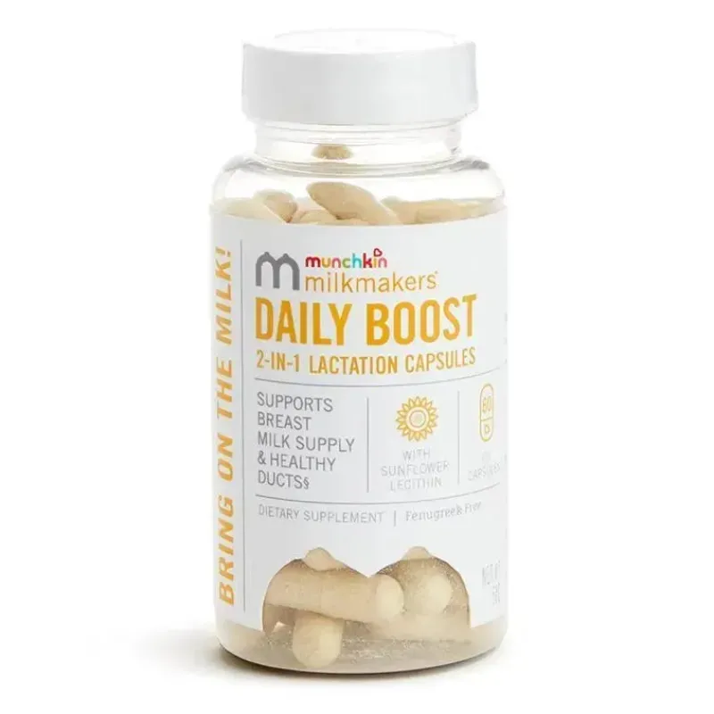suplementos_de_lactao__em_SKUwedp4Owm_0.webp Munchkin Suplementos de lactação 2 em 1 - Milkmakers Daily Boost para amamentação Discount