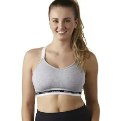 Bravado Sutiã de amamentação Original Copo Completo, Dove Heather Fashion