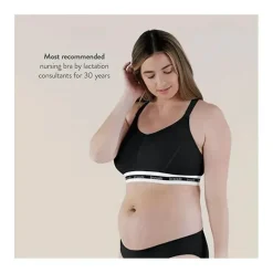 Bravado Sutiã de amamentação Original Full Cup, Preto XL Outlet