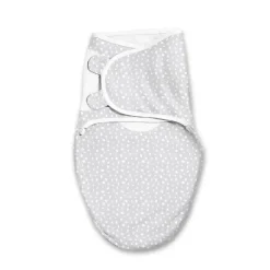 Summer Infant Swaddle de verão SwaddleMe Luxe Easy Change Swaddle - Gotas de Goma 2Pk, 0-3M Fashion