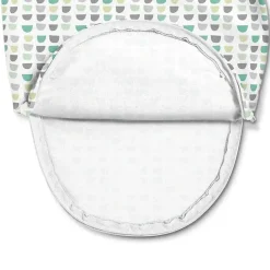 Summer Infant Swaddle de verão SwaddleMe Luxe Easy Change Swaddle - Gotas de Goma 2Pk, 0-3M Fashion