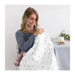 Swaddle Designs – Cobertor Swaddle Ultimate, Bolinhas, Sterling Sale