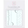 Swaddle Designs - 3Pk Bubbly Soft Blue, Marquisette Swaddles Hot