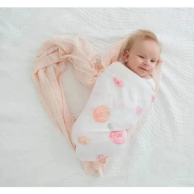 swaddle_designs__pk_manta_SKUa5ZGI9sH_3.webp Swaddle Designs - 3Pk mantas de musselina, rosas em aquarela Fashion