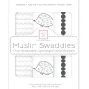 Swaddle Designs - 3Pk mantas de musselina, ouriço e caipira Fashion