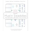 Swaddle Designs – 3Pk mantas de musselina, jeans índigo Discount