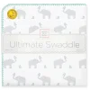 Swaddle Designs - Ultimate Swaddle Blanket, Elefante e Pintinhos, Seacrystal Sale