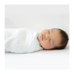 Swaddle Designs – Ultimate Swaddle Blanket, bolinhas, azul pastel Discount