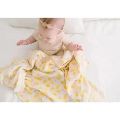 Loulou LOLLIPOP Swaddle Muslin Baby - Cutie Lemon Fashion