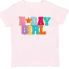 Sweet Wink – Camiseta infantil com patch de aniversário e manga curta Sale