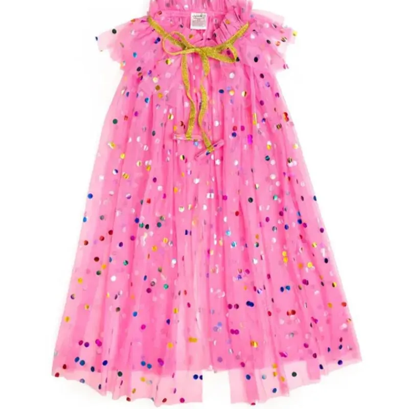 sweet_wink__raspberry_con_SKUsBhhjKNw_1.webp Sweet Wink - Raspberry Confetti Cape Kids Dress Up Cape Outlet