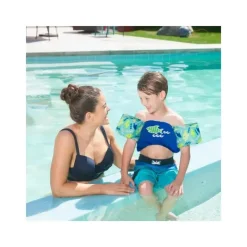 Swimways - Colete salva-vidas Blue Fish Swim Trainer 30-50LB Online