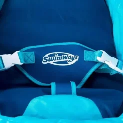 Swimways - Flutuador de Primavera para Bebês Infantis, Azul | Flutuador de piscina para bebês com dossel Best