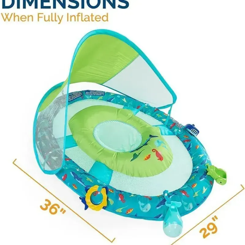 swimways__sun_canopy_infl_SKUH3OIlfEQ_1.webp Swimways - Sun Canopy Inflável Infantil Mola Flutuante, Splash N Play Discount